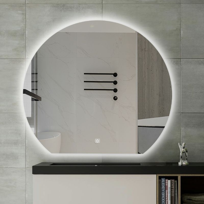 Oglinda smart Led, 5 mm, dezaburire, buton touch, 3 Culori, dimensiuni: 80,90,100 cm, Orbis