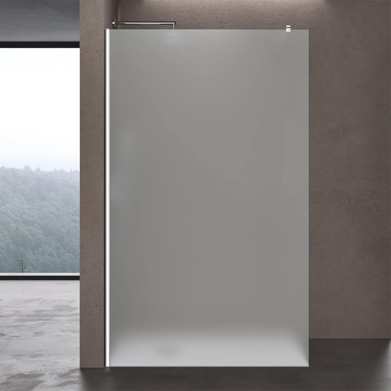 Perete dus Walk-In, sticla securizata sabalata integral 10 mm, dimenesiuni 100, 120, 140 cm, Lotus Efect, Sicilia