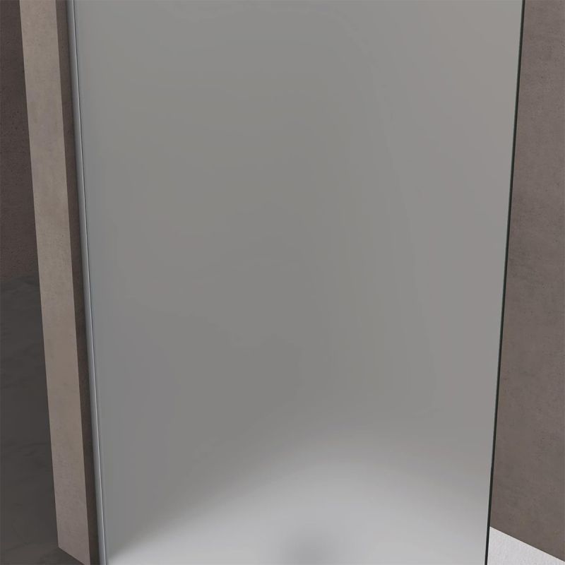 Perete dus Walk-In, sticla securizata sabalata integral 10 mm, dimenesiuni 100, 120, 140 cm, Lotus Efect, Sicilia