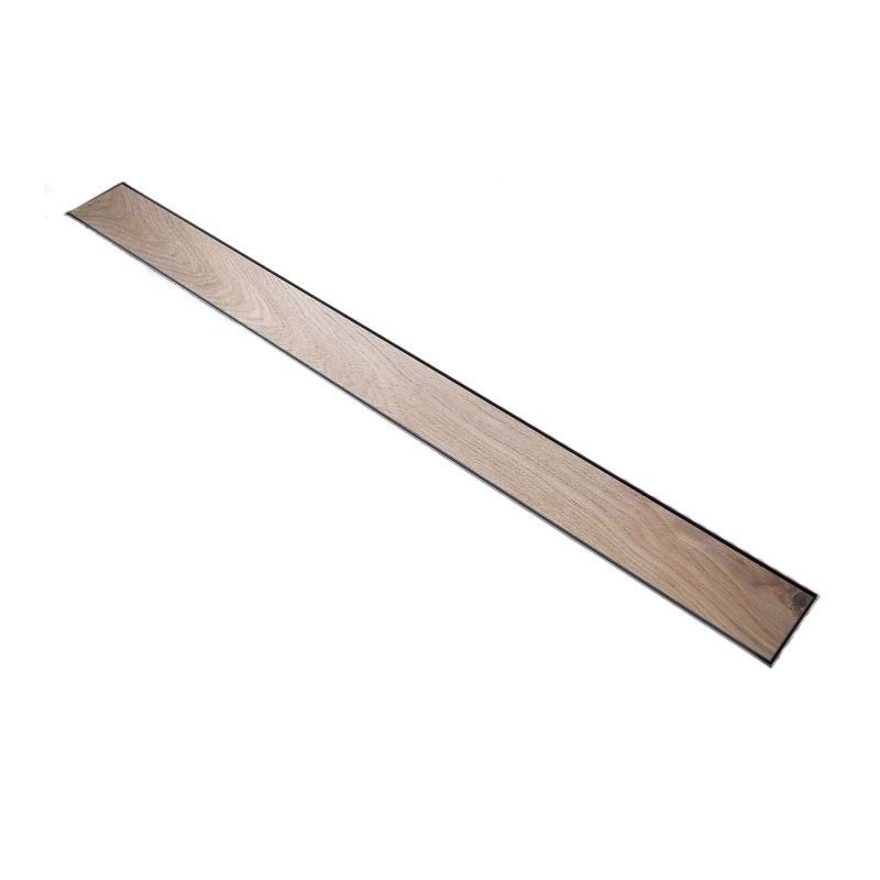 Rigola Dus faiantabila, sifon Smart Pipe, model incorporat sub placa, Premium Low Black, dimensiuni 50-120 cm
