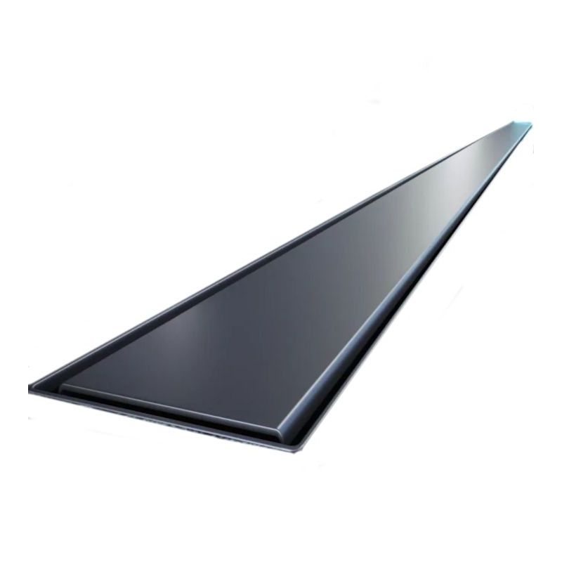 Rigola Dus,  sifon Viega, Slim Black, dimensiuni intre 50-120 cm, latime 3,2 cm, otel inoxidabil