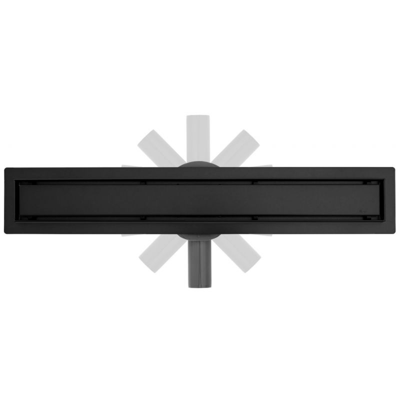 Rigola REA PRO BLACK, faiantabila, dimensiuni disponibile 70-100 cm, design deosebit