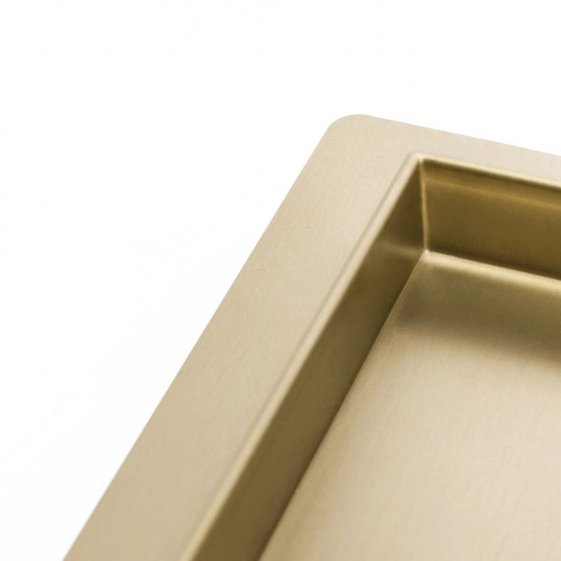 Rigola scurgere dus, REA-Pure Neo Mirror Gold Pro, dimensiuni intre 80 - 100 cm, completa, finisaj gold