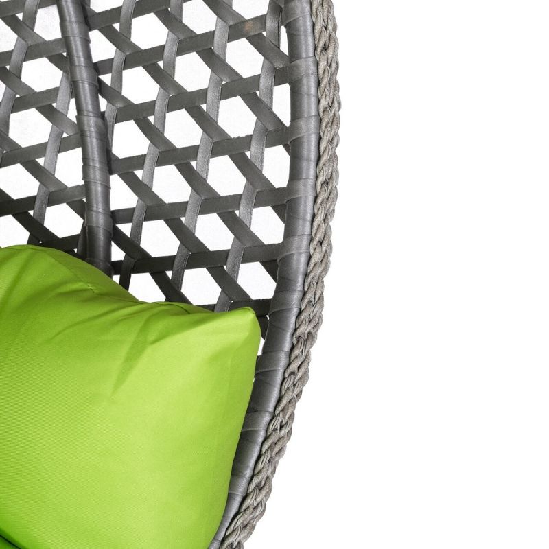 Scaun agatat, Fotoliu suspendat, Rio Exclusivist, Curte sau Living, confortabil si modern, Gri