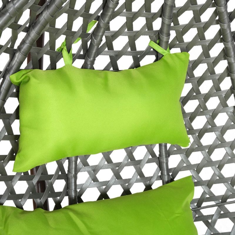 Scaun agatat, Fotoliu suspendat, Rio Exclusivist, Curte sau Living, confortabil si modern, Gri