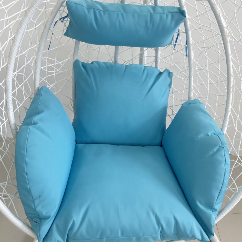 Scaun agatat, gradina sau terasa, Fotoliu suspendat de relaxare, California White XL
