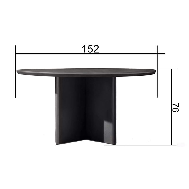 Set mobilier cu masa rotunda de 4 persoane, terasa sau gradina, aluminiu, tesatura din 100% Olefin, Costa Rica