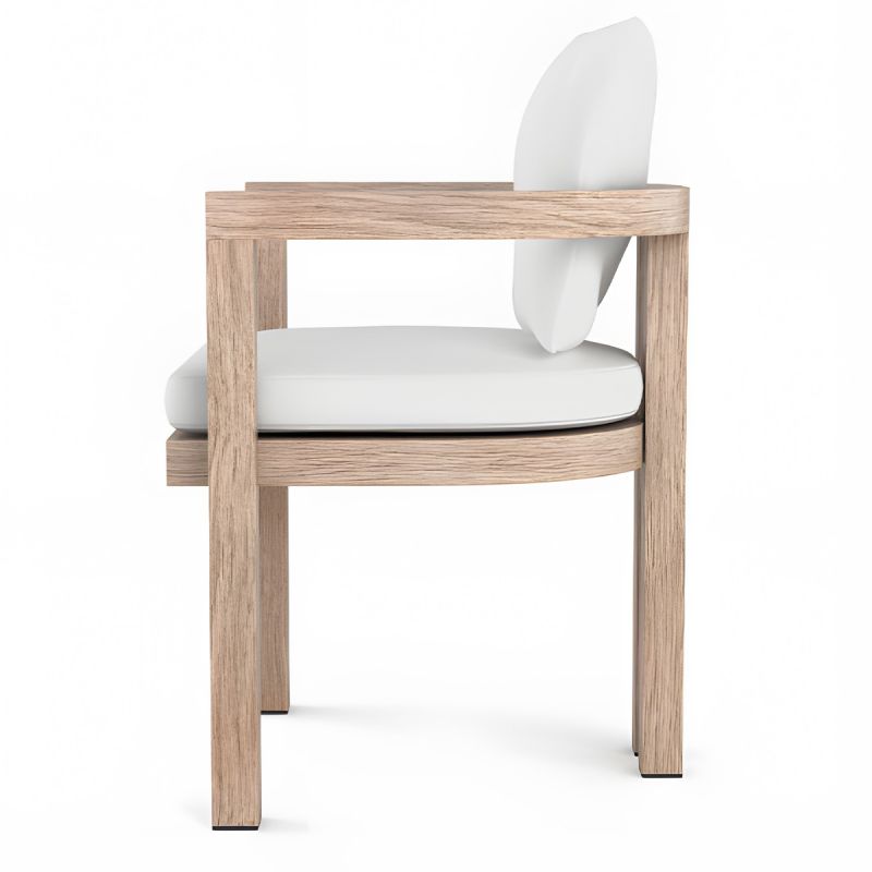 Set mobilier, masa mare si 8 scaune, terasa sau gradina, lemn de Tec integral, perne incluse, Primavera