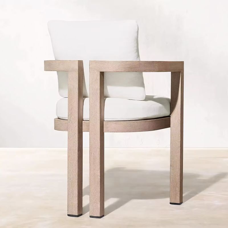 Set mobilier, masa mare si 8 scaune, terasa sau gradina, lemn de Tec integral, perne incluse, Primavera