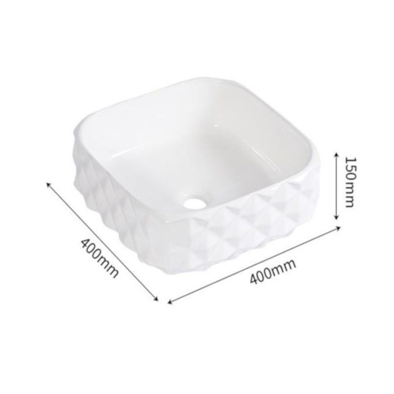 Set vas wc si lavoar, Alb Lucios, montaj suspendat si pe blat, 49x36-61x34 cm, capac duroplast, Sidef