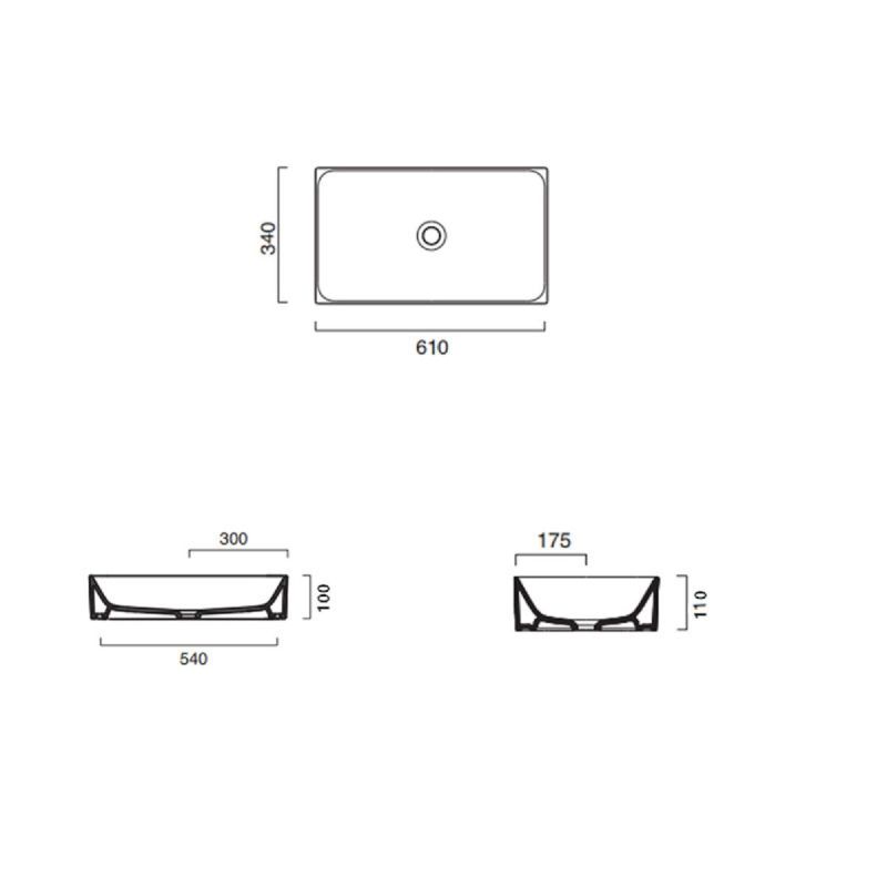 Set vas wc si lavoar, Negru Lucios, montaj suspendat si pe blat, 49x36-61x34 cm, capac duroplast, Sidef