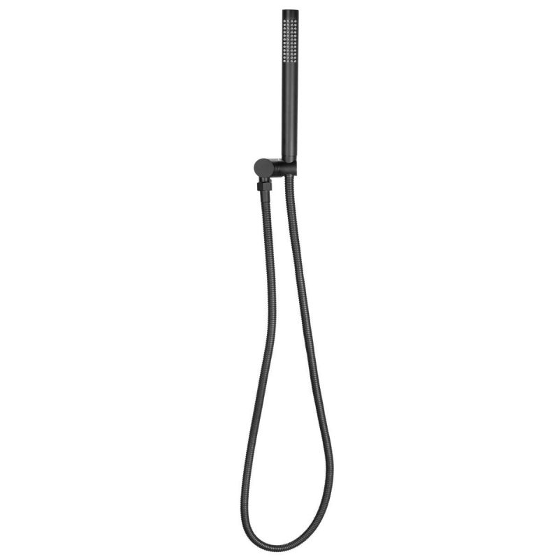 Sistem de dus cu termostat REA-MILER, Negru Mat, incastrat, baterie ascunsa, ploaie de dus 30 x 30 cm