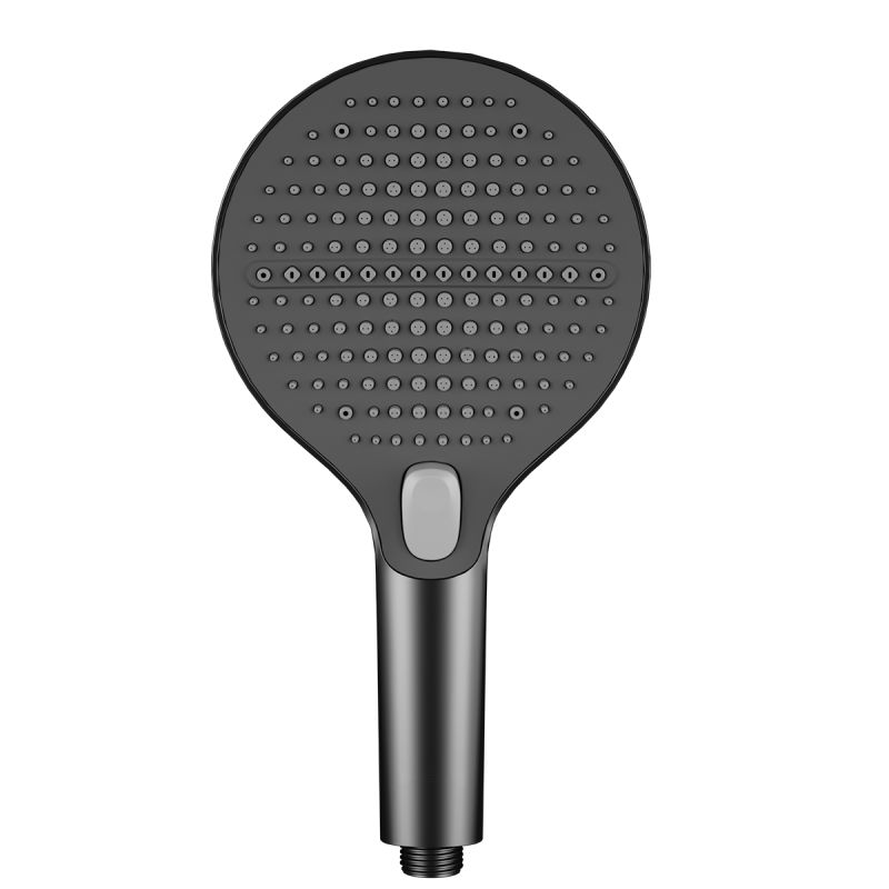 Sistem de dus si cada, cu termostat, Piano keys, 3 functii, LED, alimentare hidroelectrica, Gun Grey, Serafino