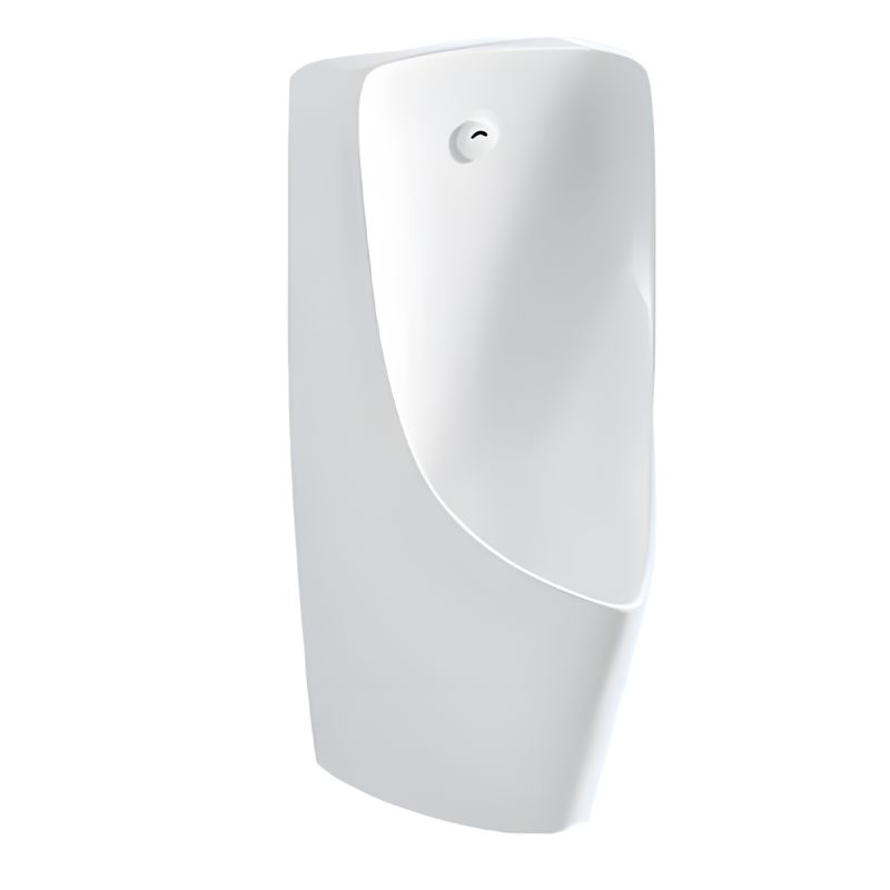 Urinal cu senzor integrat, scurgere in perete sau in podea, 35x38x75 cm, Alb Lucios, Lavino