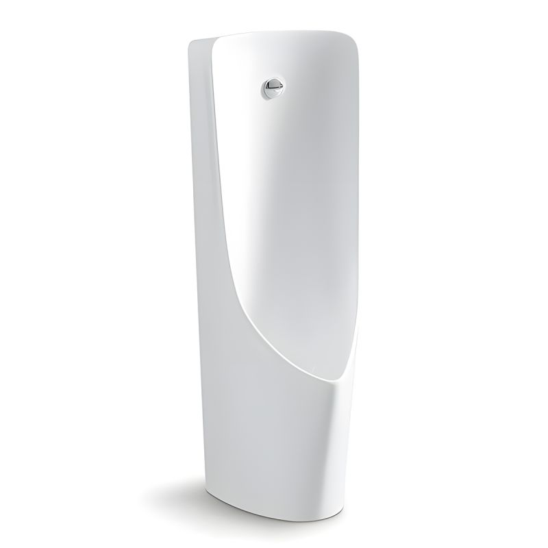 Urinal de podea cu senzor integrat, 34x35.5x100, Alb Lucios, Silento