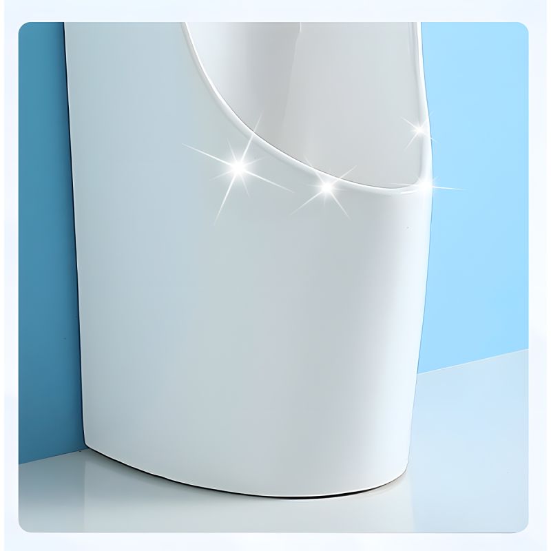 Urinal de podea cu senzor integrat, 34x35.5x100, Alb Lucios, Silento