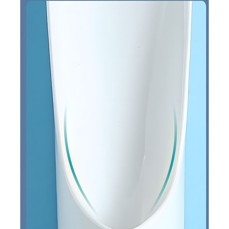Urinal de podea cu senzor integrat, 34x35.5x100, Alb Lucios, Silento