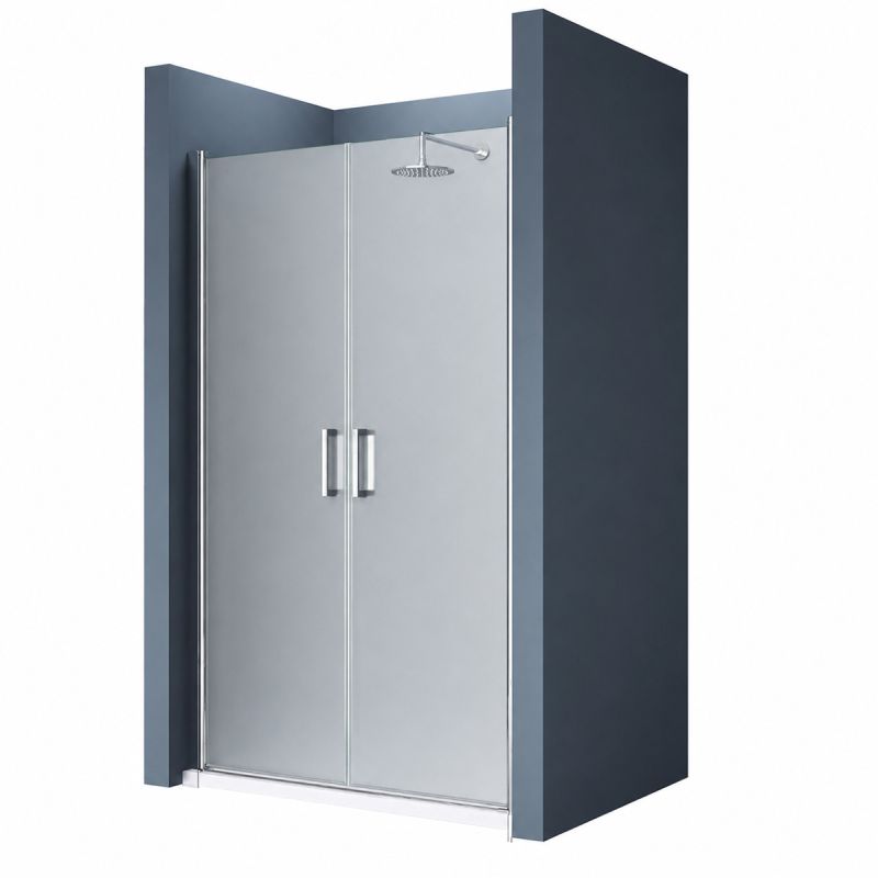 Usa de nisa EGO-24D, sticla securizata 6 mm, Sablata, Deschidere 180°, dimensiune de 100x195 cm, tratament Nano Easy Clean