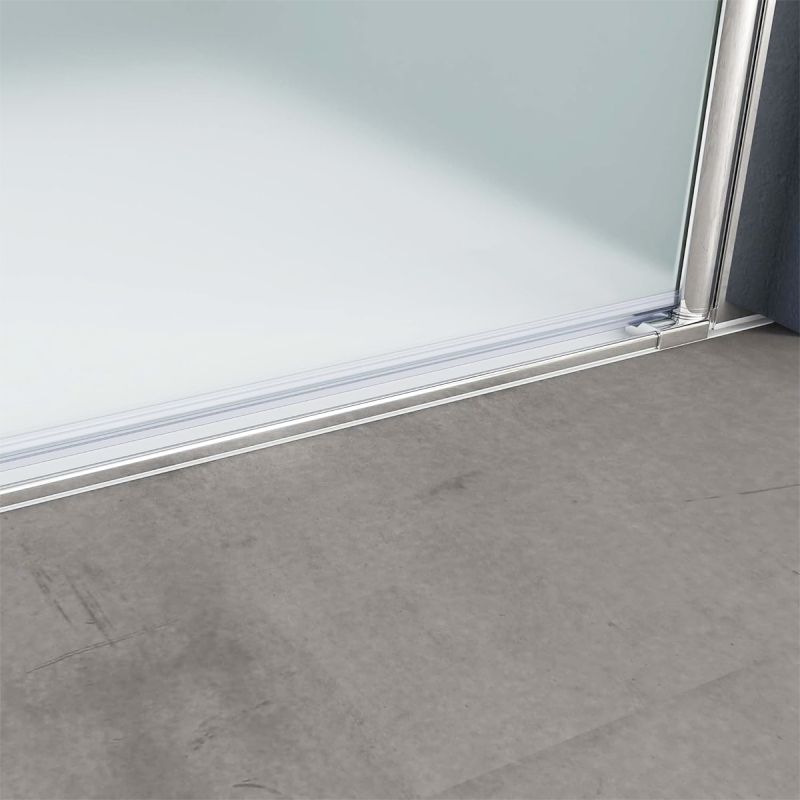 Usa de nisa EGO-24D, sticla securizata 6 mm, Transparenta, Deschidere 180°, 80-85-100-140x195 cm, tratament Nano Easy Clean