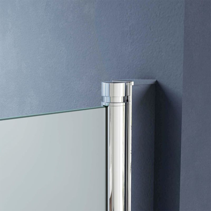 Usa de nisa EGO-24D, sticla securizata 6 mm, Transparenta, Deschidere 180°, 80-85-100-140x195 cm, tratament Nano Easy Clean