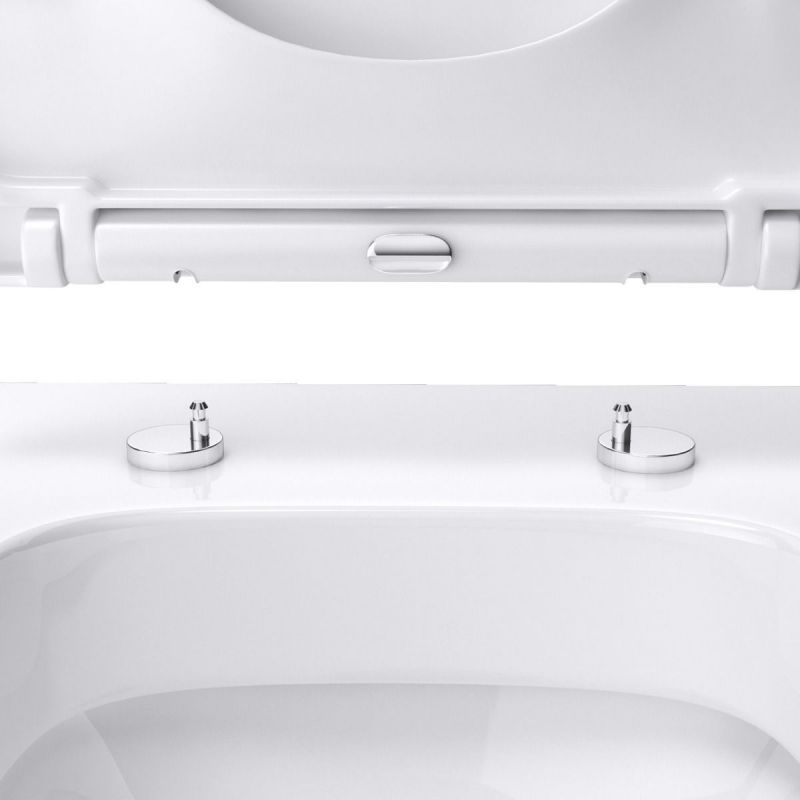 Vas Wc EGO-106, Alb, suspendat, capac Duroplast inclus, 48x35.5 cm