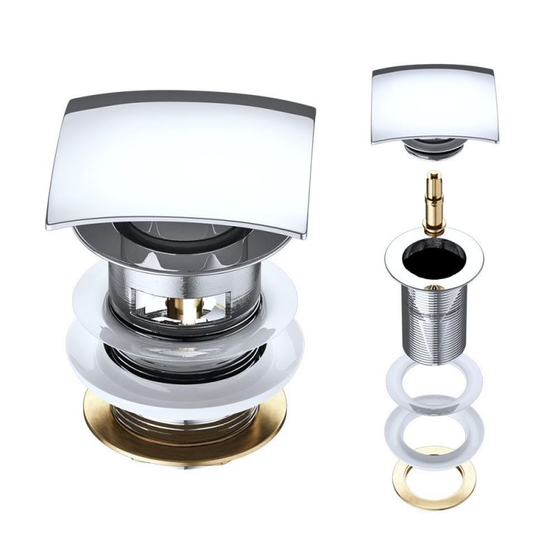 Ventil EGO PU06, push-up open, fara preaplin, design deosebit
