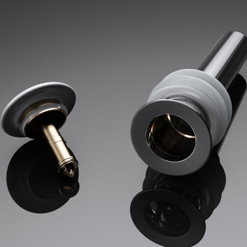 Ventil PU14 , Ceramic Alb, fara preaplin, Push-up open