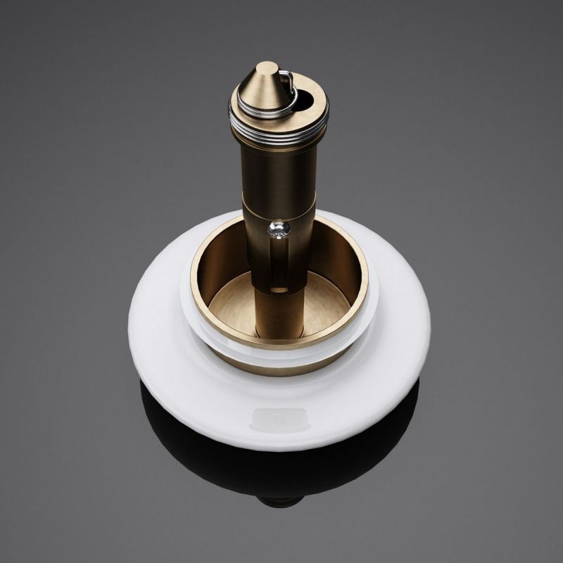 Ventil PU14 , Ceramic Alb, fara preaplin, Push-up open